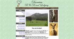 Desktop Screenshot of deerviewbb.com